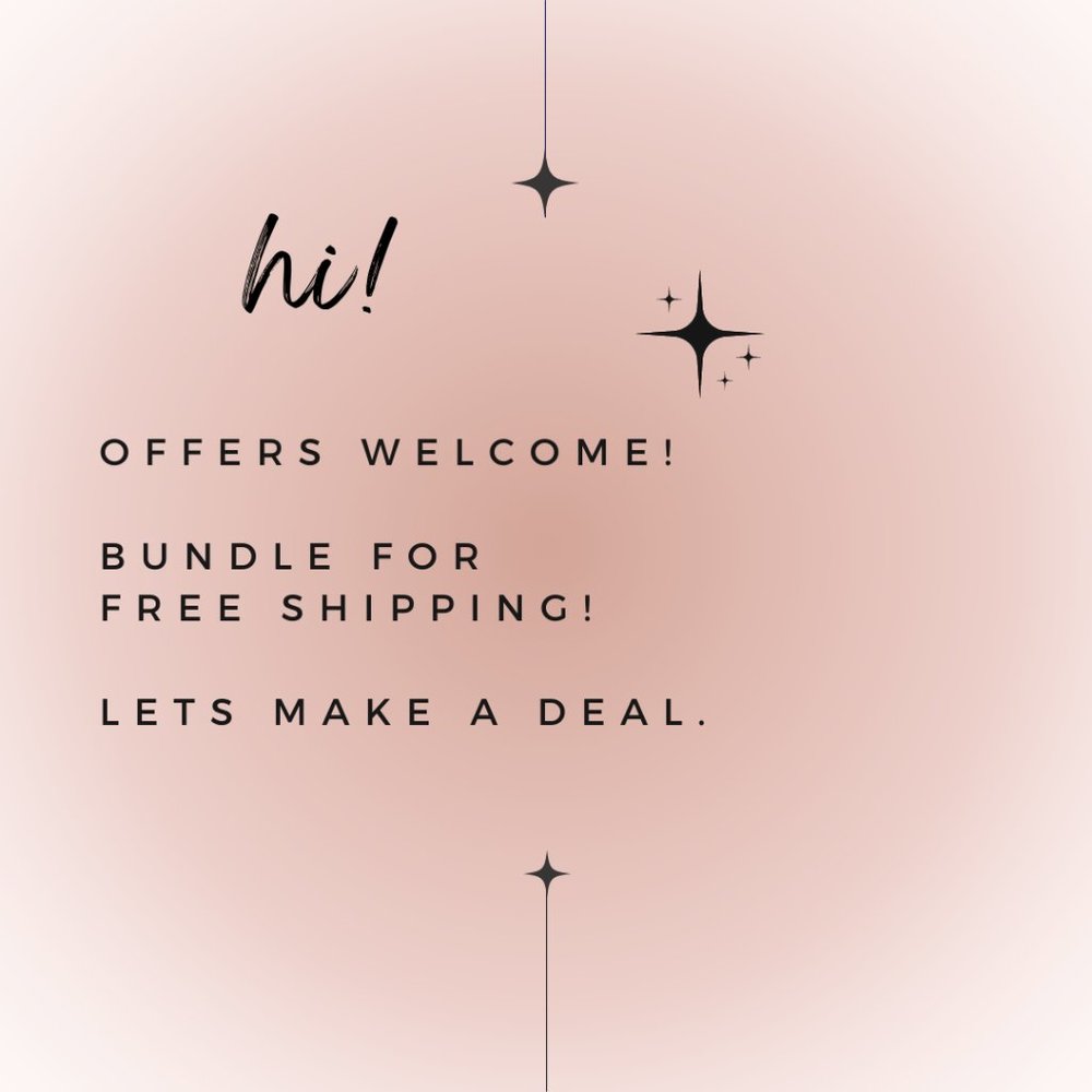 ✨BUNDLE FOR FREE SHIPPING!✨
